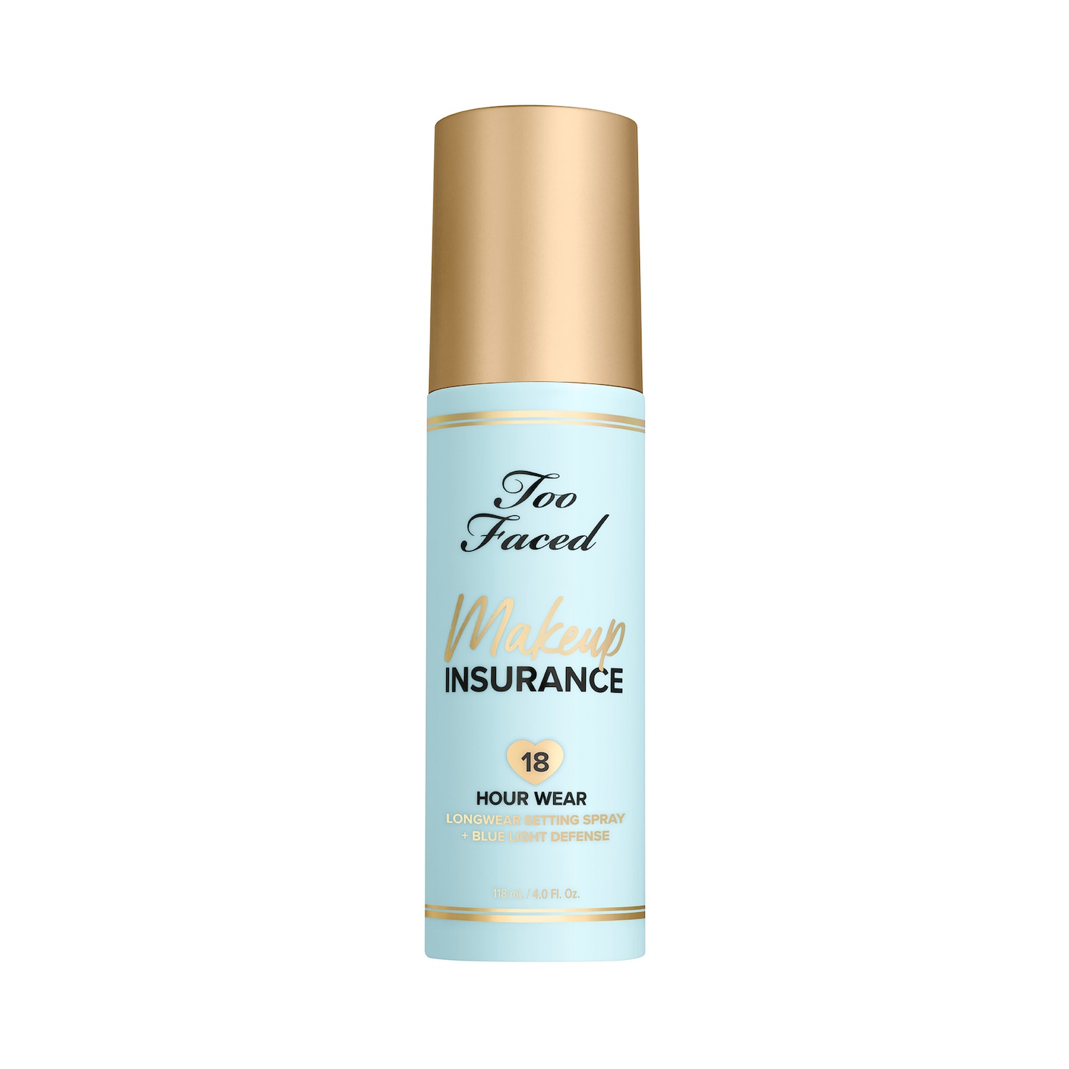 MAKEUP INSURANCE LONGWEAR SETTING SPRAY + BLUE LIGHT DEFENSE (FIJADOR DE MAQUILLAJE EN SPRAY)